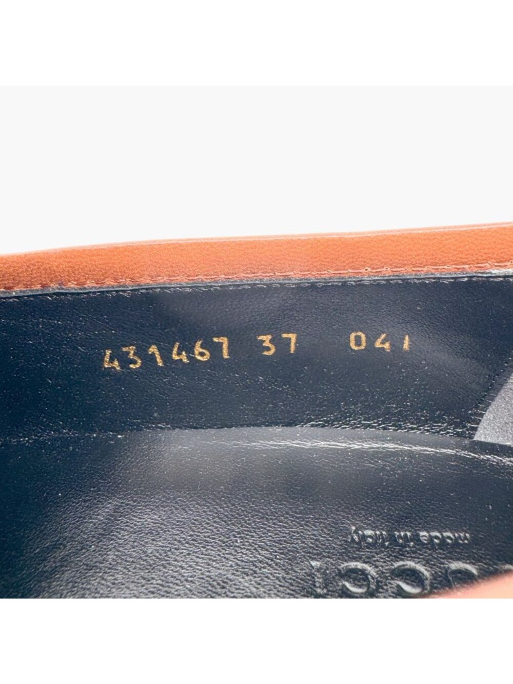Gucci Jordaan Horsebit Loafers Size 37 US 7 Beige GG Monogram Canvas Flat Shoe - Picture 14 of 15